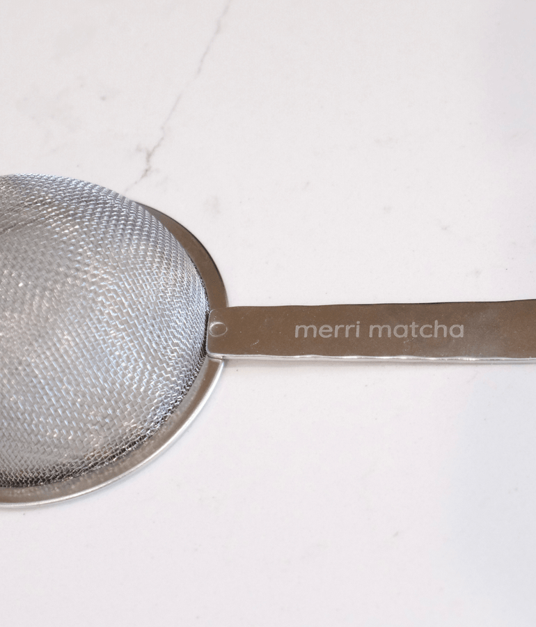 matcha measuring spoon + sifter bundle