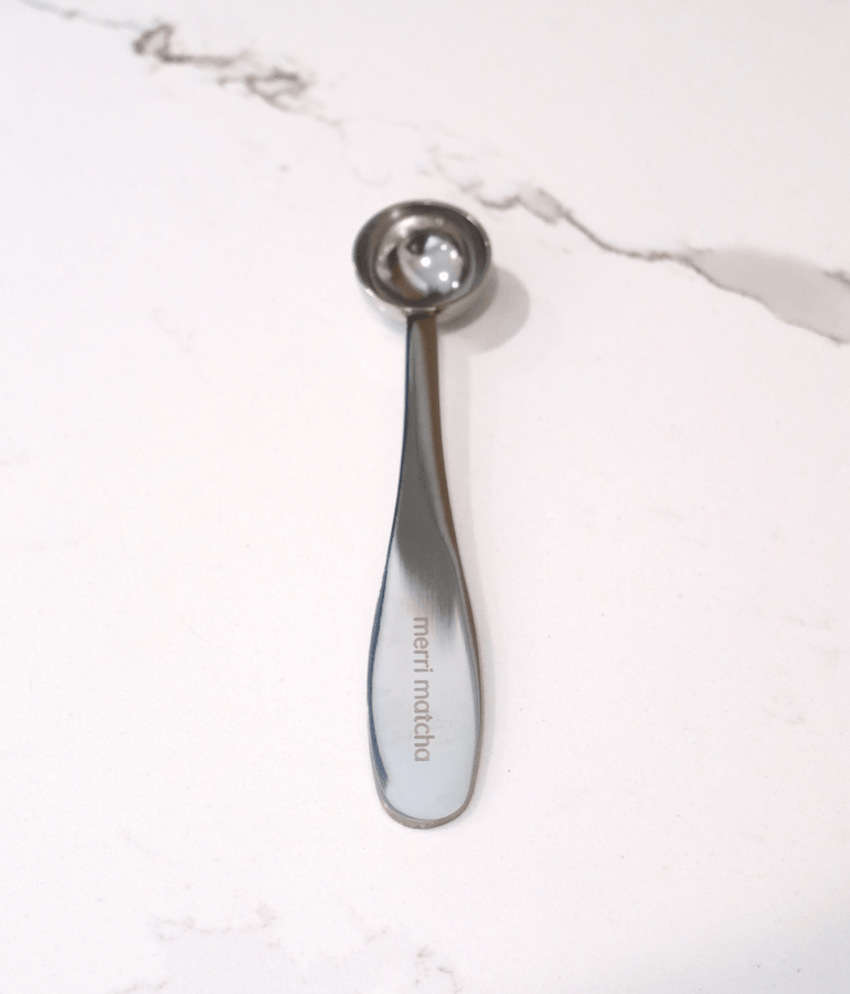 matcha measuring spoon + sifter bundle