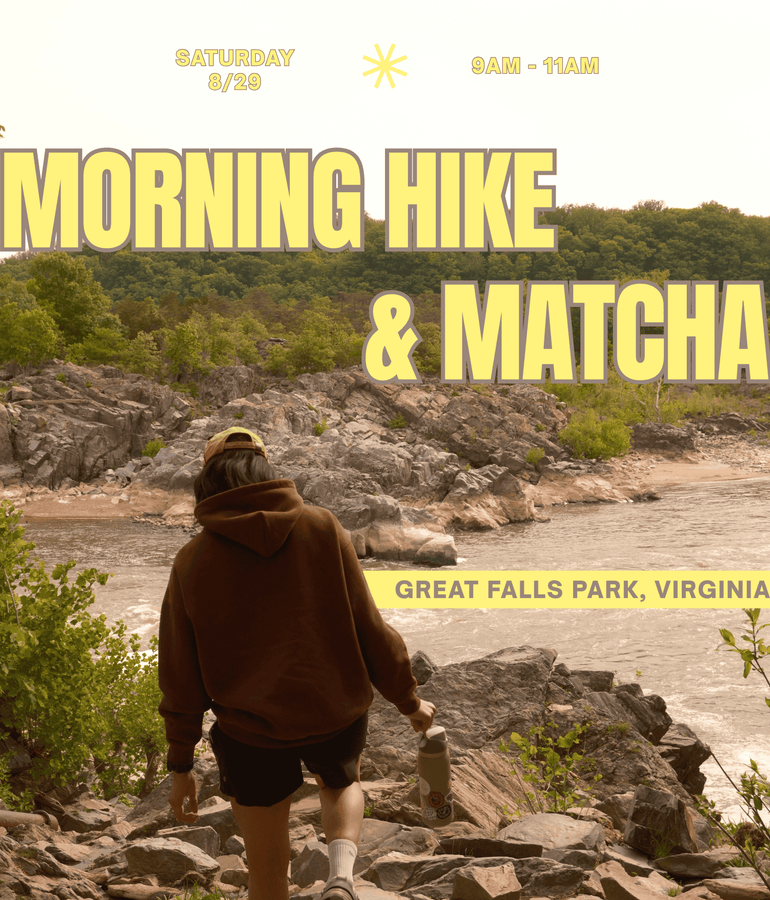 morning hike & matcha (8/29)