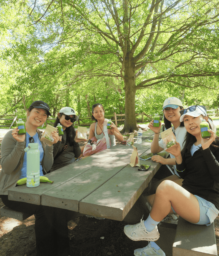 morning hike & matcha (8/29)